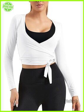 Tie Front Shrug Long Sleeve Bolero Cardigan Lightweight Wrap Top